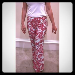 Pink and Shell Garden Pants